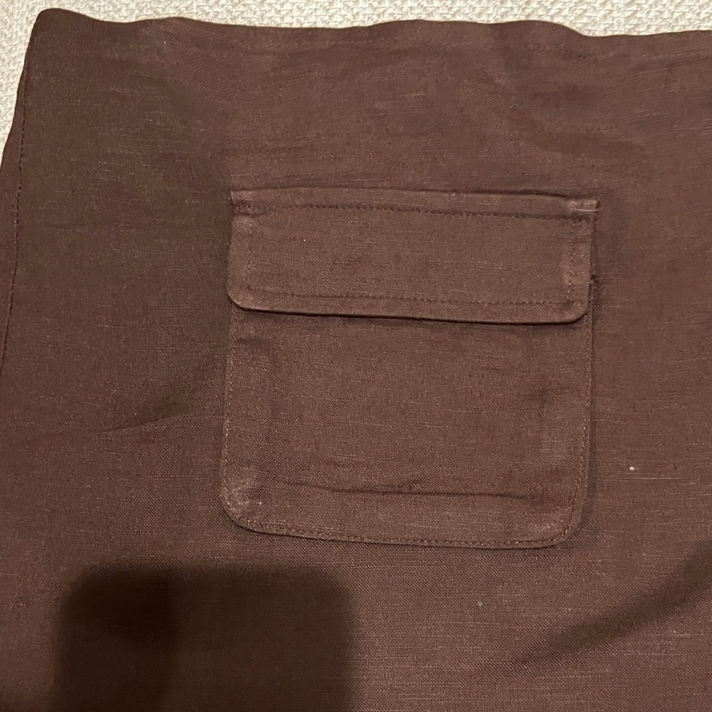 Lioness Woman’s Brown Country Side skort size Large - Picture 3 of 11